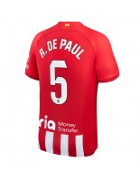 Atletico Madrid Rodrigo De Paul #5 Domácí Dres 2023-24 Krátký Rukáv